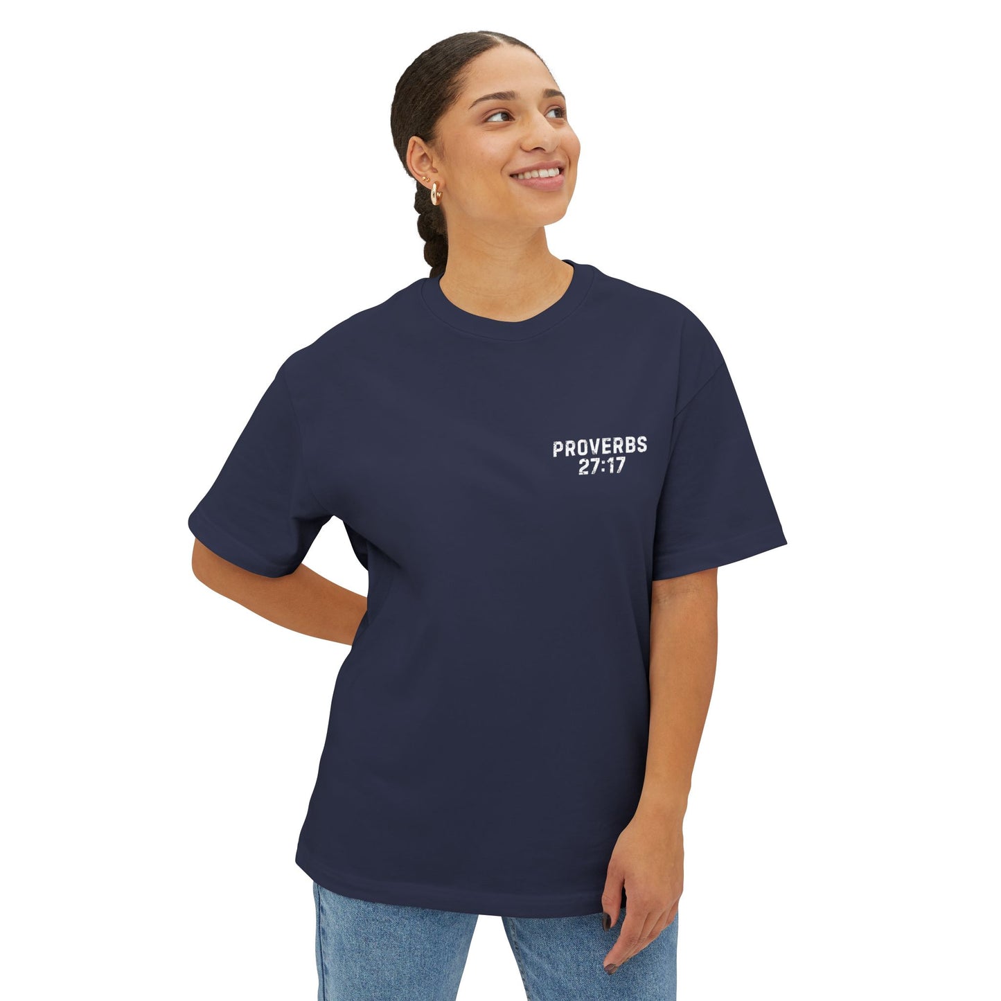 Christian Proverbs 27:17 T-Shirt